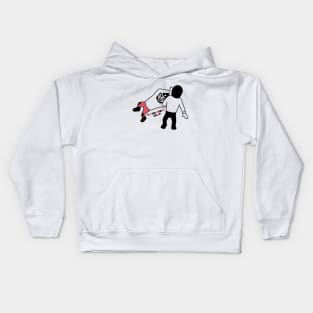 Flying Cross Chop Kids Hoodie